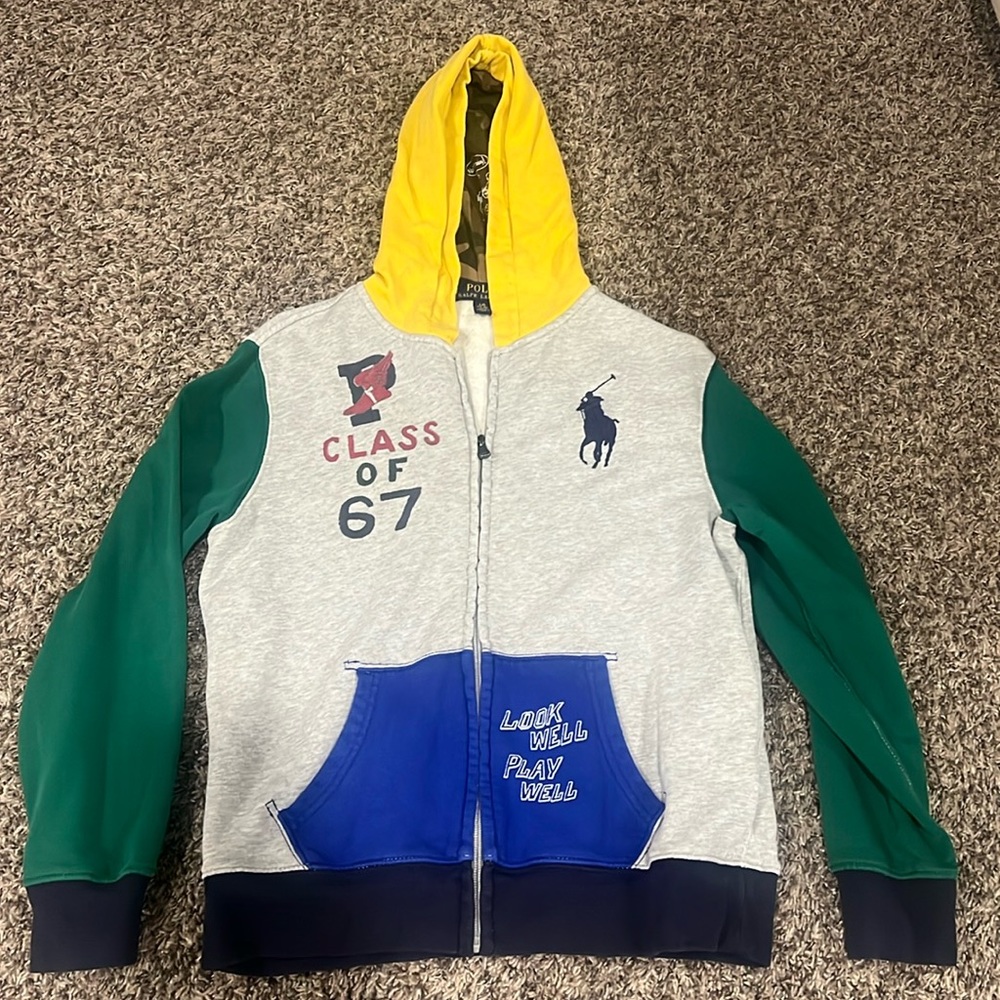 🔥 polo zip up